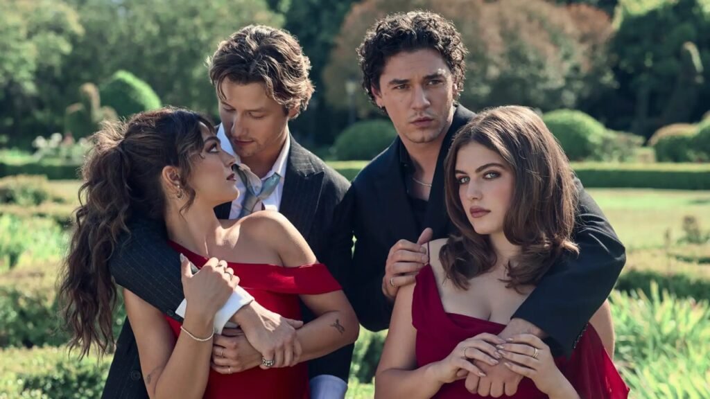 Stephen Kalyn, Mika Abdalla, Belmont Cameli, and Ella Bright on Off Campus Season 2
