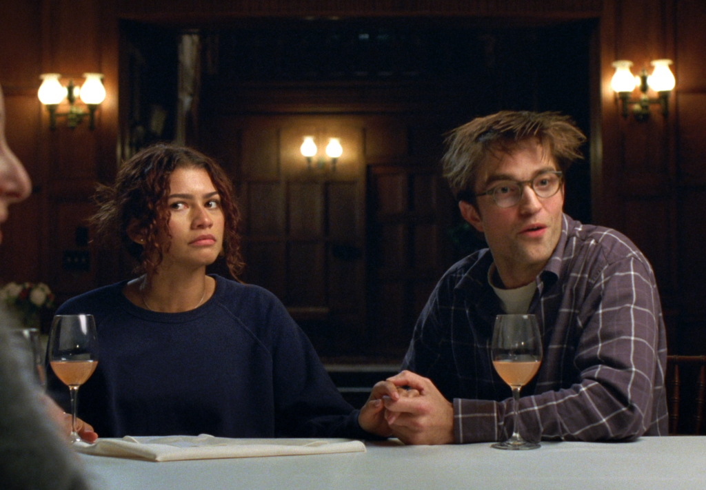 Robert Pattinson and Zendaya in The Drama 