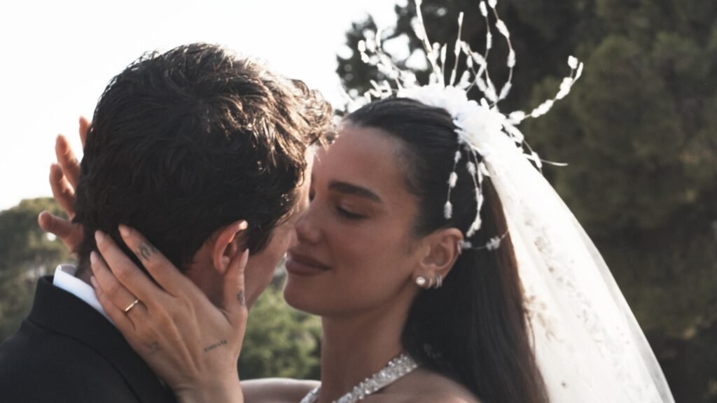 Dua Lipa and Callum Turner