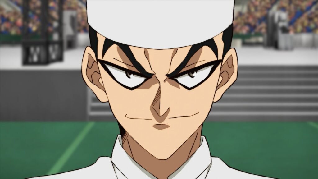 A still from 'Iron Wok Jan!' (Credit: TROYCA / TV Tokyo / Crunchyroll)