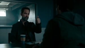Chris Diamantopoulos as Agent Mitchel MacNamara in Dark Matter Season 2
