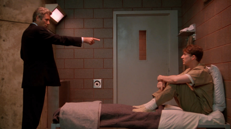 A still from Primal Fear