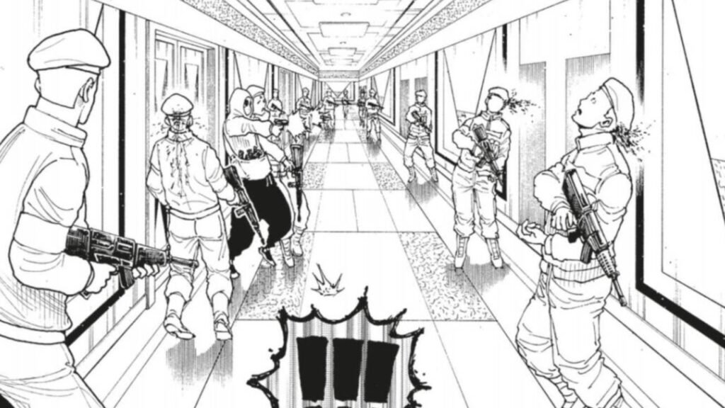 A panel from Hunter x Hunter Chapter 419