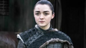 Maisie Williams as Arya Stark in Game of Thrones
