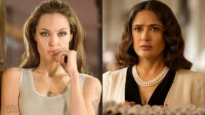 Angelina Jolie in Wanted and Salma Hayek in Without Blood
