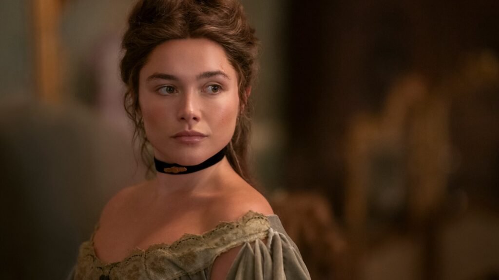 Florence Pugh as Cathy Ames in East of Eden