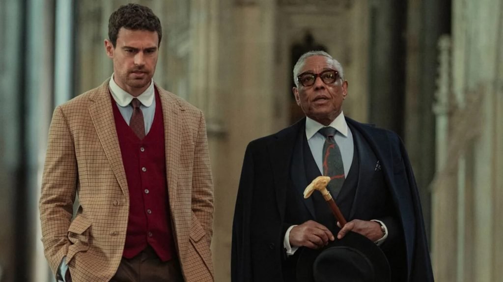 The Gentlemen Season 2, featuring Theo James (Eddie Horniman) and Giancarlo Esposito (Stanley Johnston)