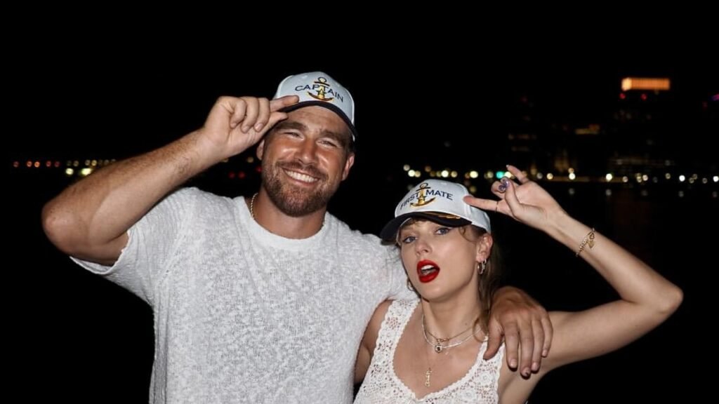Taylor Swift and Travis Kelce