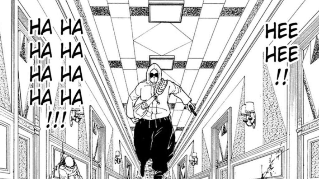 A panel from Hunter x Hunter Chapter 420 