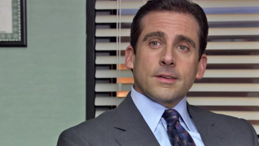 Steve Carell as Michael Scott in The Office