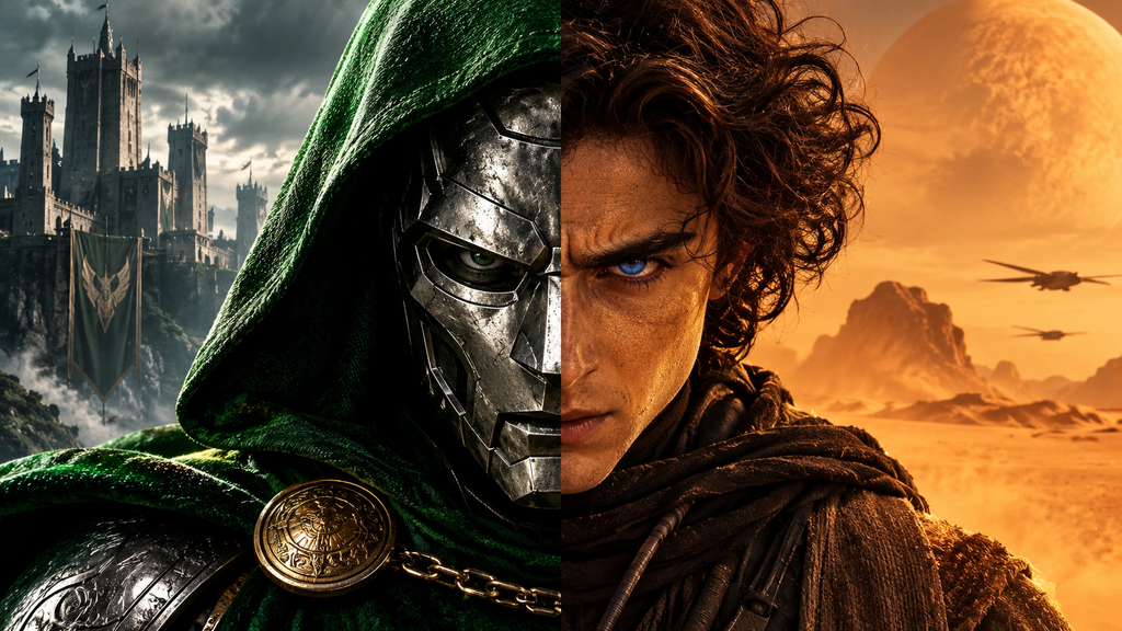 Split destiny from Dr. Doom and Paul Atriedes as Dunesday comes to theaters on Dec. 18.