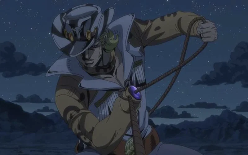 Mountain Tim in Steel Ball Run Episode 4