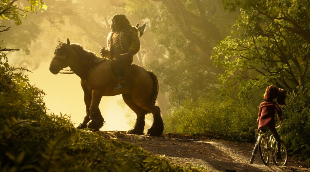Prue McKeel encounters Brendan the Bandit King deep within the Impassable Wilderness in LAIKA's Wildwood