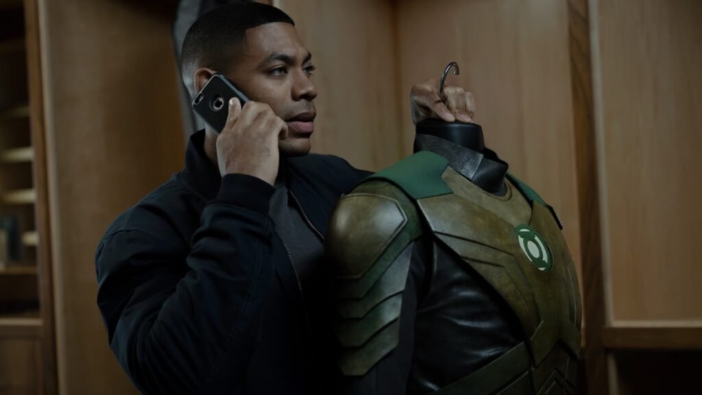 Aaron Pierre as John Stewart in Lanterns Season 1(Image: HBO Max)