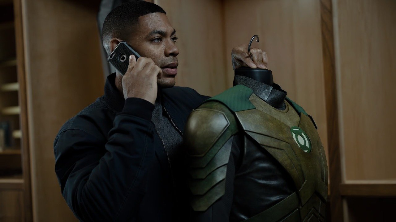 Aaron Pierre as John Stewart in Lanterns Season 1(Image: HBO Max)