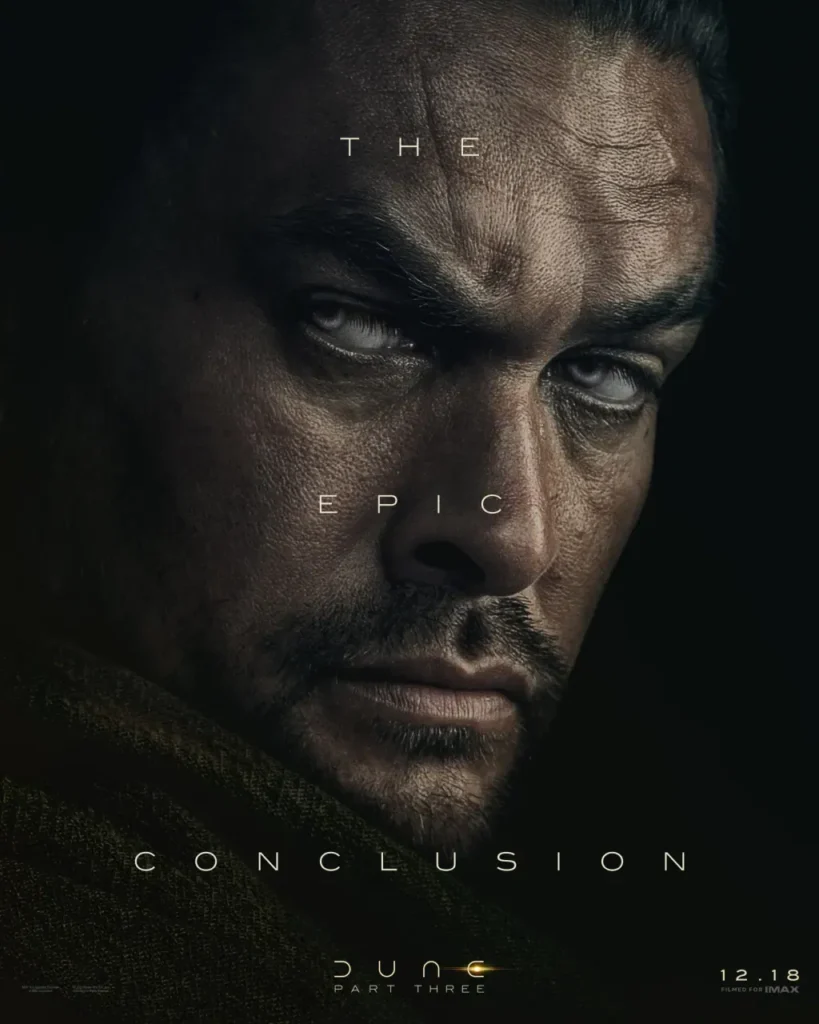 Jason Momoa as Duncan Idaho in Dune: Part Three