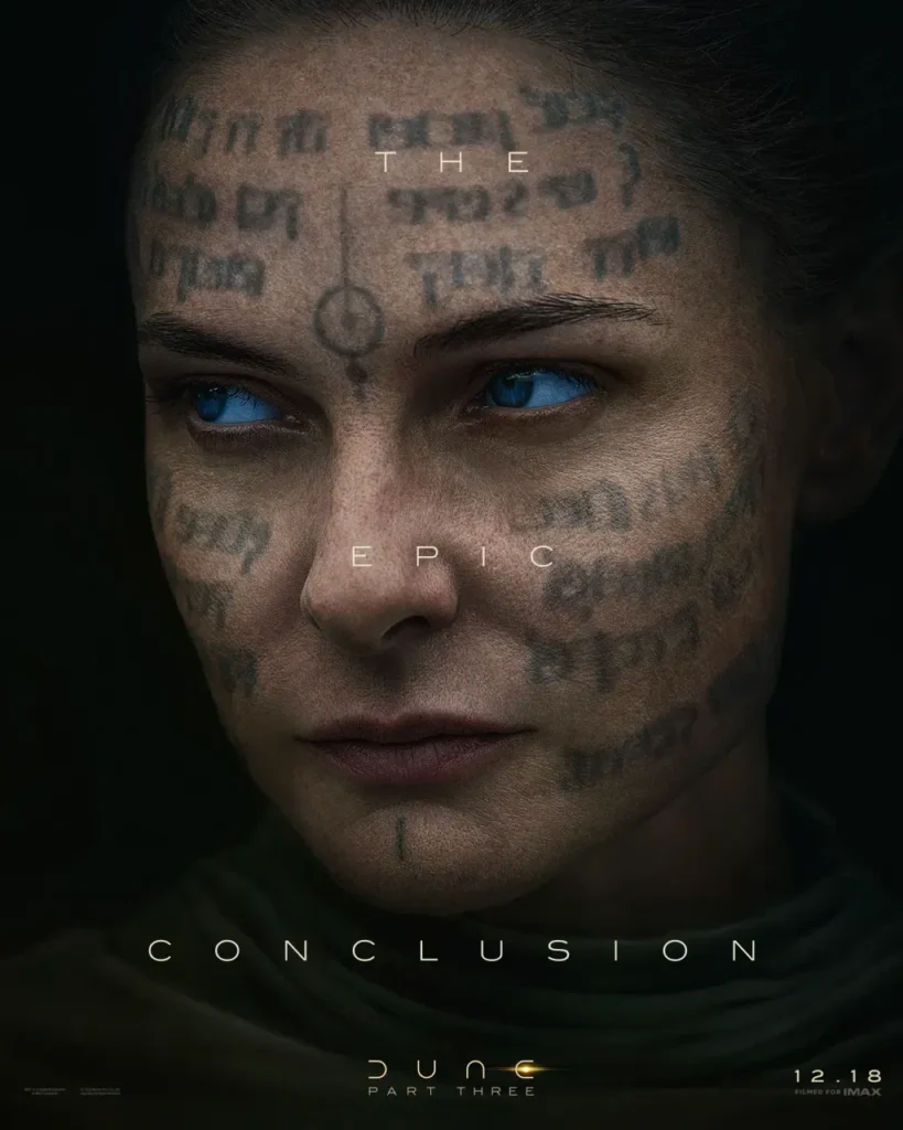 Rebecca Ferguson as Lady Jessica in Dune: Part Three