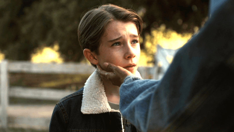 Cary Christopher as a young Noah Macon in Lanterns